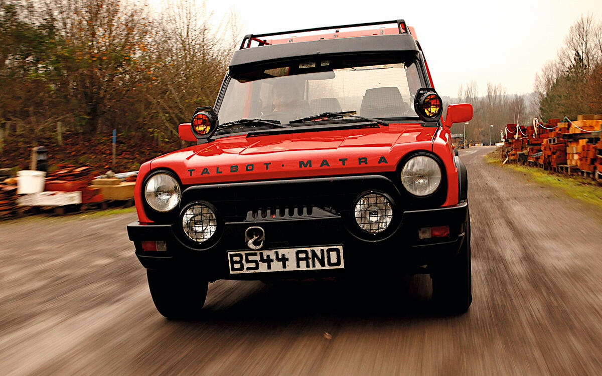 Matra Rancho: side windows Matra Rancho: side windows