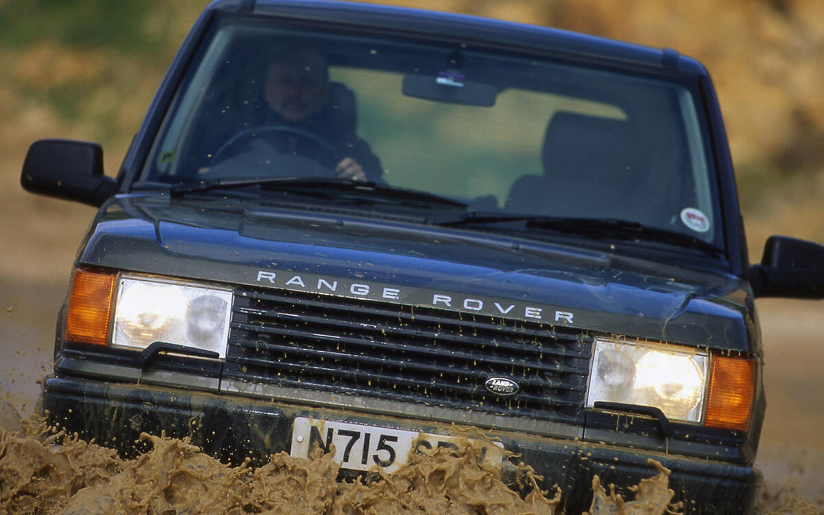 1994 - BMW power arrives for the first time Range Rover P38A 1994 - hero front