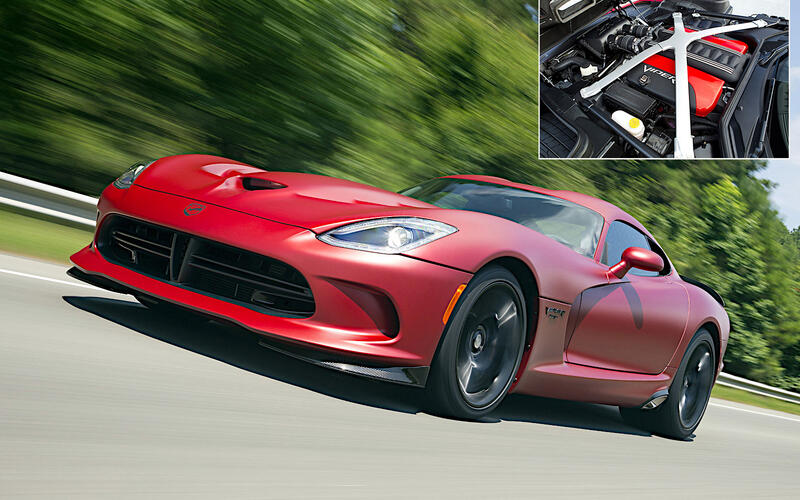 Chrysler Viper: 645 horsepower