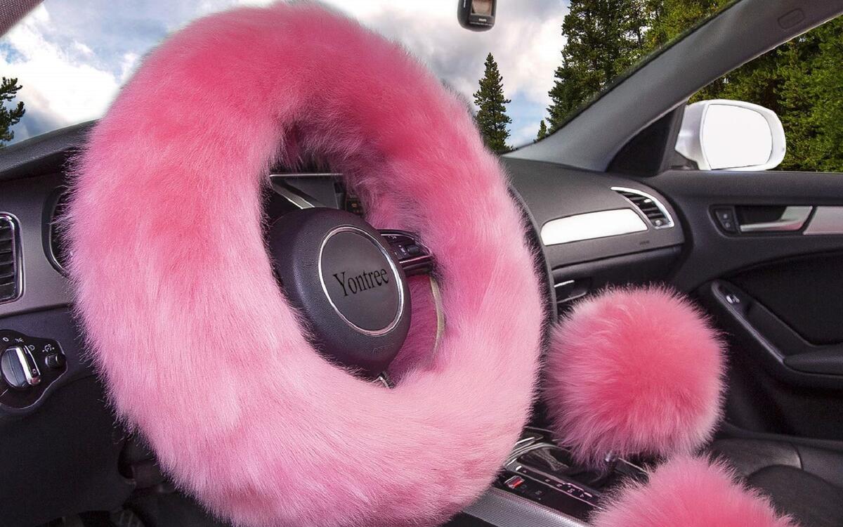 Fuzzy steering wheel covers Fuzzy steering wheel covers