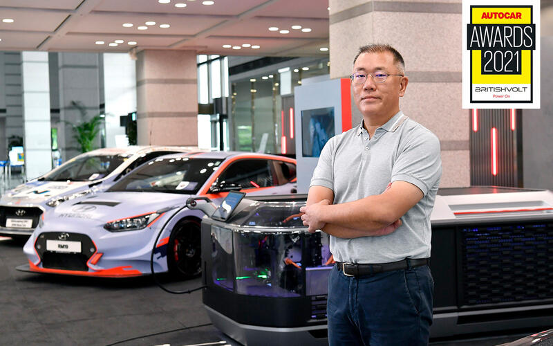 ISSIGONIS TROPHY: Euisun Chung, Hyundai ISSIGONIS TROPHY: Euisun Chung, Hyundai
