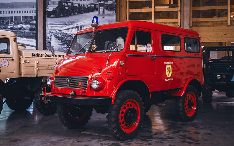 Unimog U402 – Klosters Fire Department 