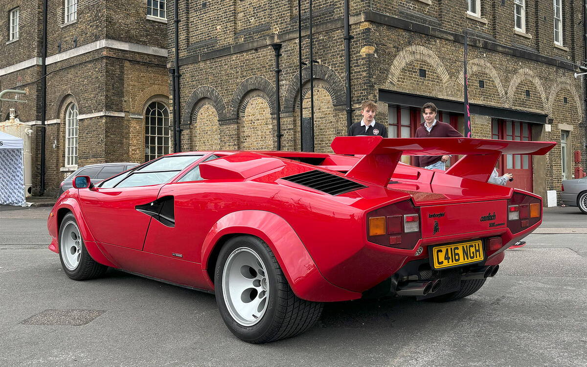 2.  1985 Lamborghini Countach 