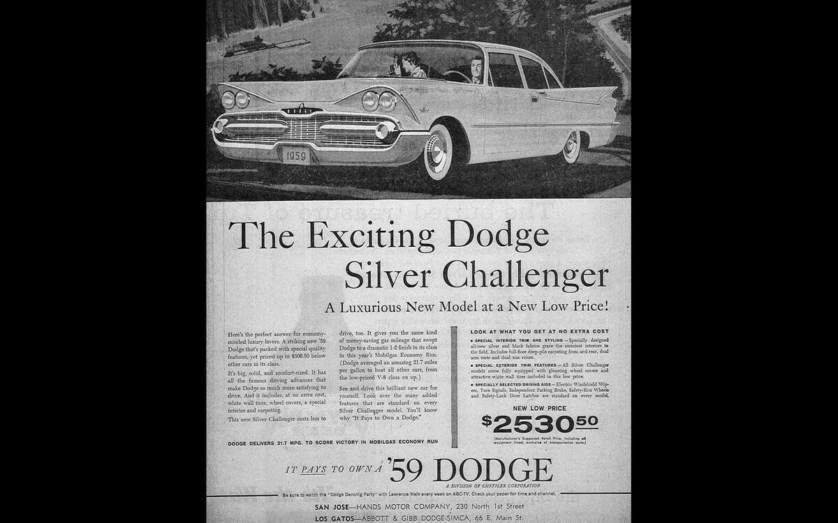 Dodge Silver Challenger Dodge Silver Challenger