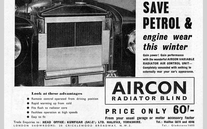 Radiator blind Radiator blind