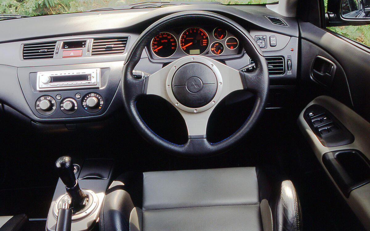 Mitsubishi Lancer Evo VI - interior Mitsubishi Lancer Evo VI - interior