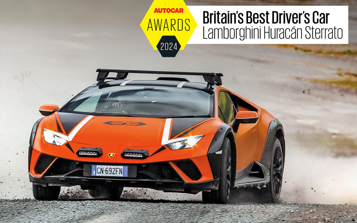Lamborghini Huracan Sterrato – Britain’s Best Drivers Car  Lamborghini Huracan Sterrato – Britain’s Best Drivers Car
