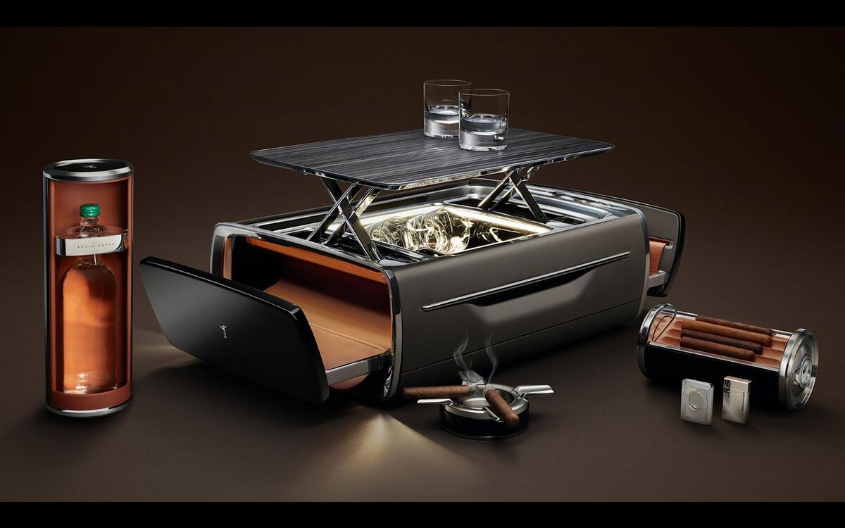 Rolls-Royce Phantom – whisky and cigar Cellarette Rolls-Royce Phantom – whisky and cigar Cellarette