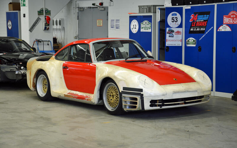 Porsche 959 wind tunnel mule (1982)