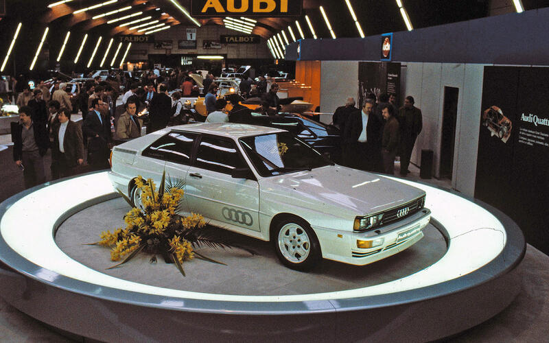 High performance four-wheel drive car