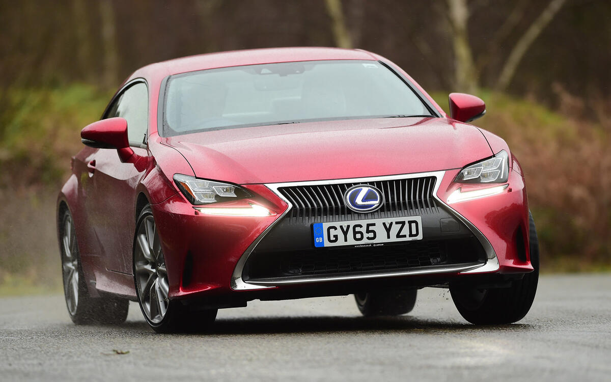 Lexus RC300h – from £25,000