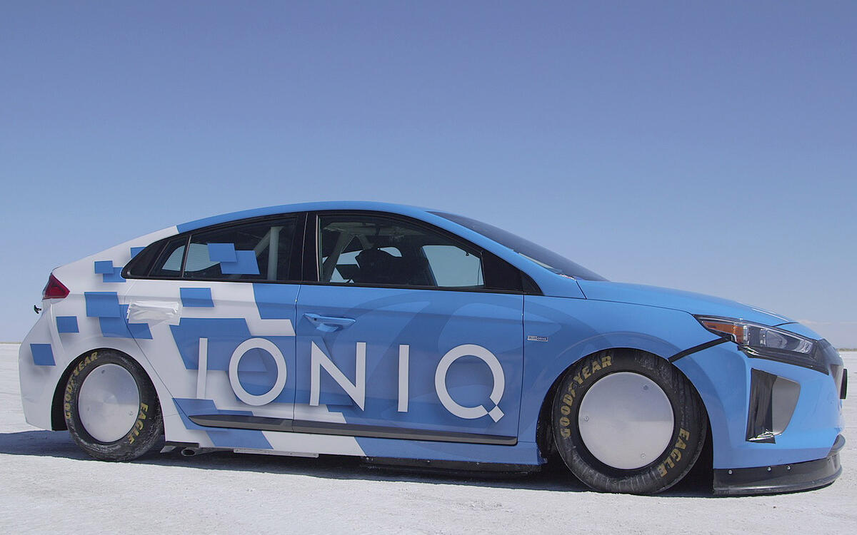 Fastest hybrid car: Hyundai Ioniq Hybrid Fastest hybrid car: Hyundai Ioniq Hybrid
