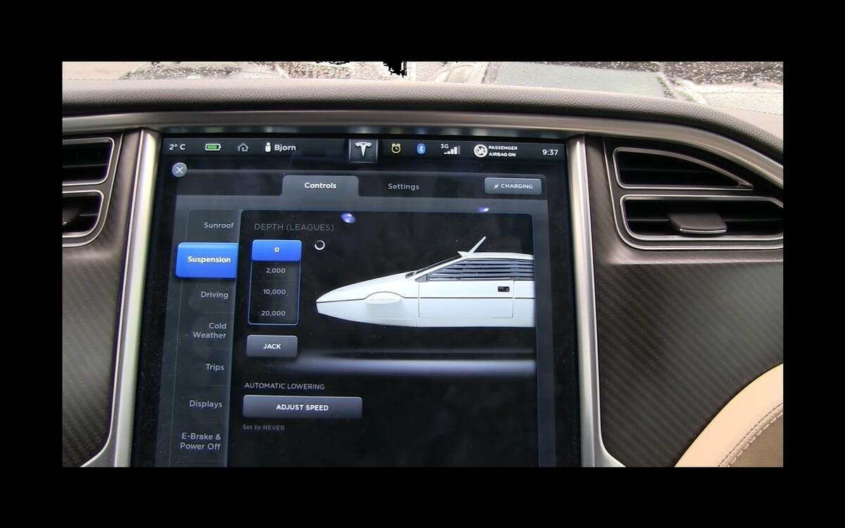 Tesla’s submarine Tesla’s submarine