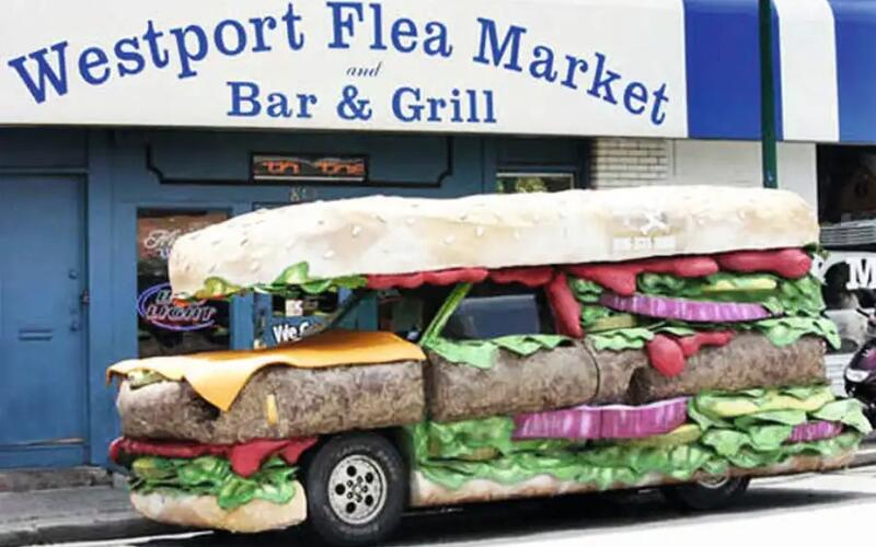 Cheeseburger car Cheeseburger car