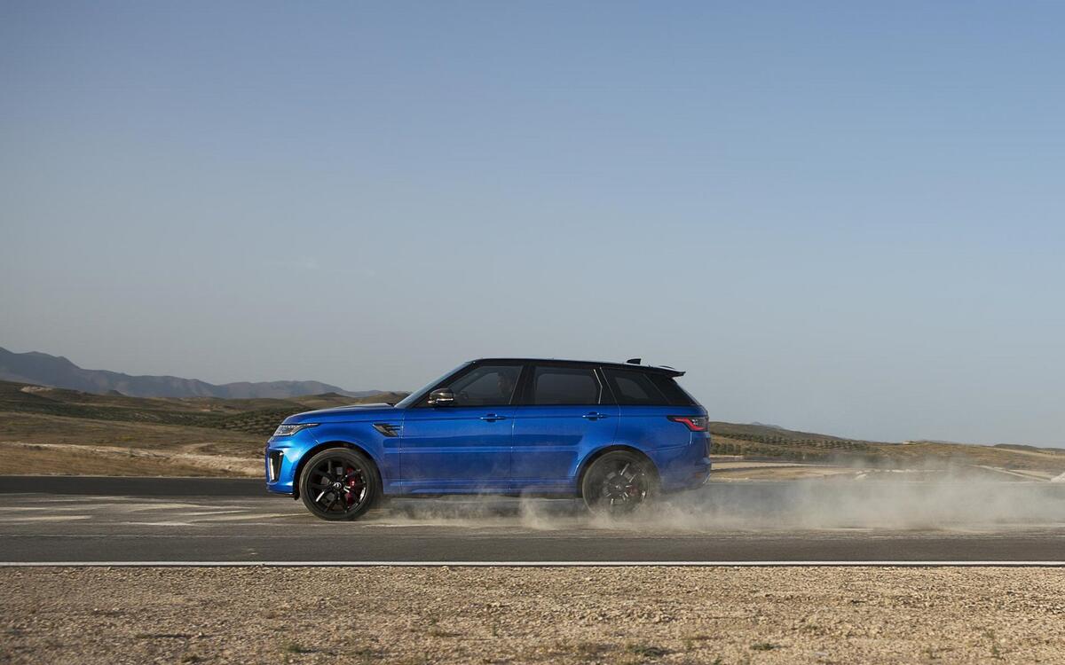 Land Rover: Range Rover Sport SVR - 176mph Land Rover: Range Rover Sport SVR - 176mph