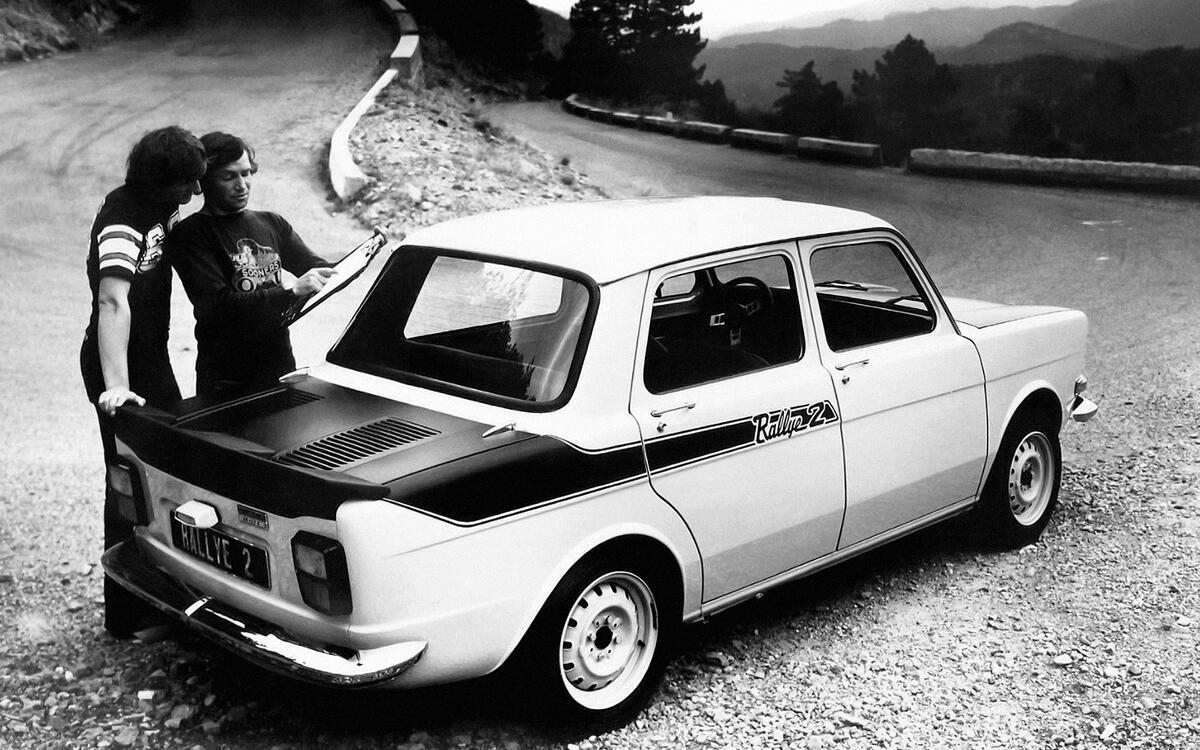 Simca: 1000 Rallye (1970) Simca: 1000 Rallye (1970)