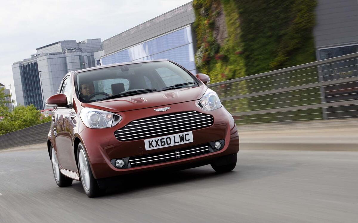 Aston Martin Cygnet (from £35,000) Aston Martin Cygnet (from £35,000)