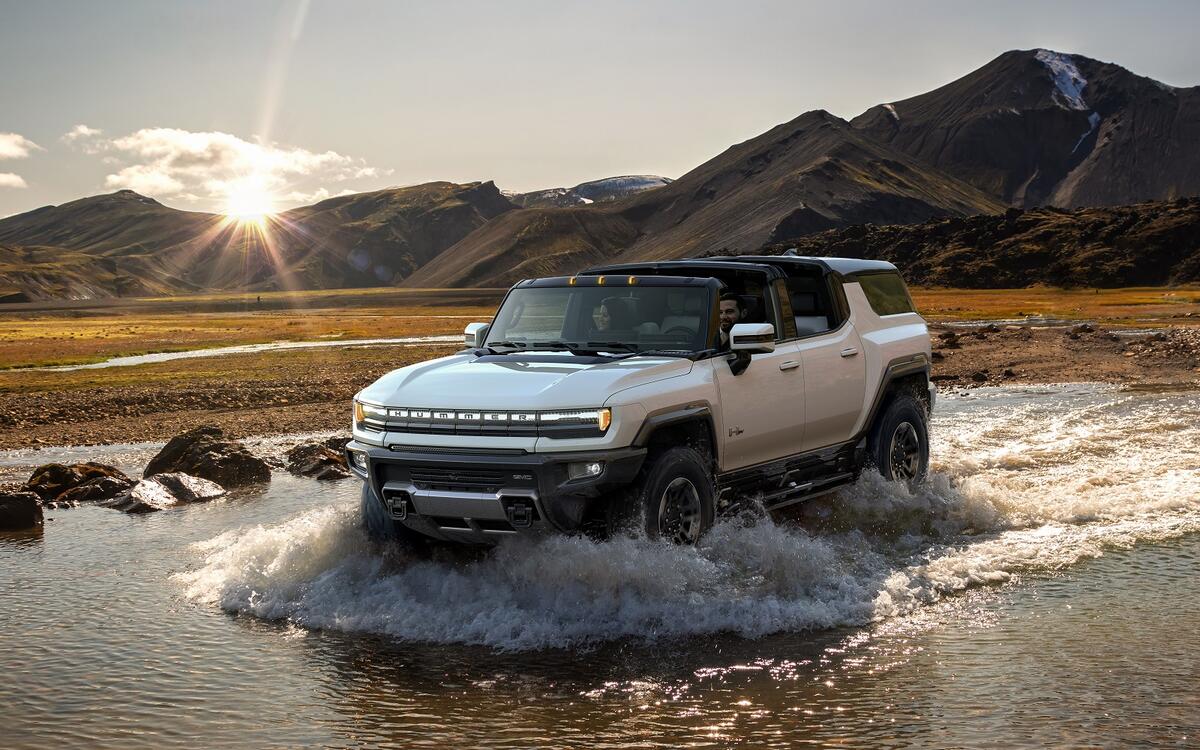 Looking ahead: GMC Hummer EV SUV (830 hp)