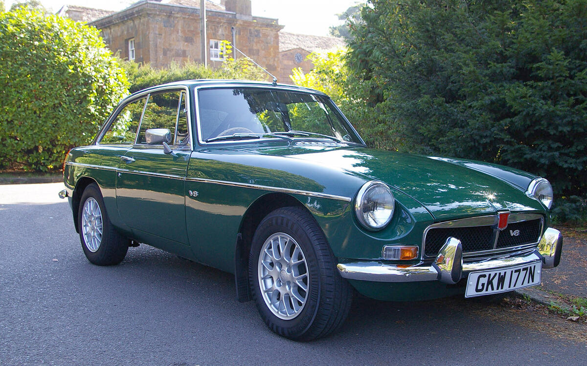 By the time the liberally badged MGB GT V8 arrived in 1973, Britain’s best-selling sports car was already 11 years old. By the time the liberally badged MGB GT V8 arrived in 1973, Britain’s best-selling sports car was already 11 years old.