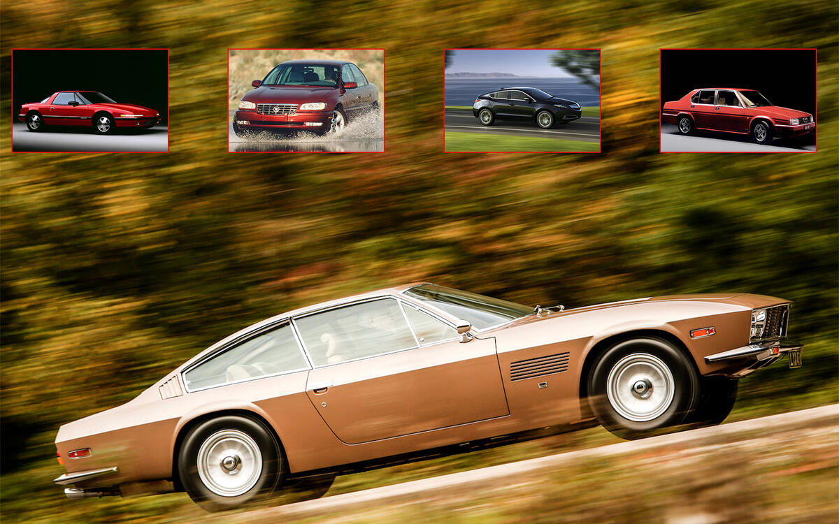 If you’re one of those people who likes to out-geek your car-mad friends, cast your eye over this lot and see how many you’re familiar with. 