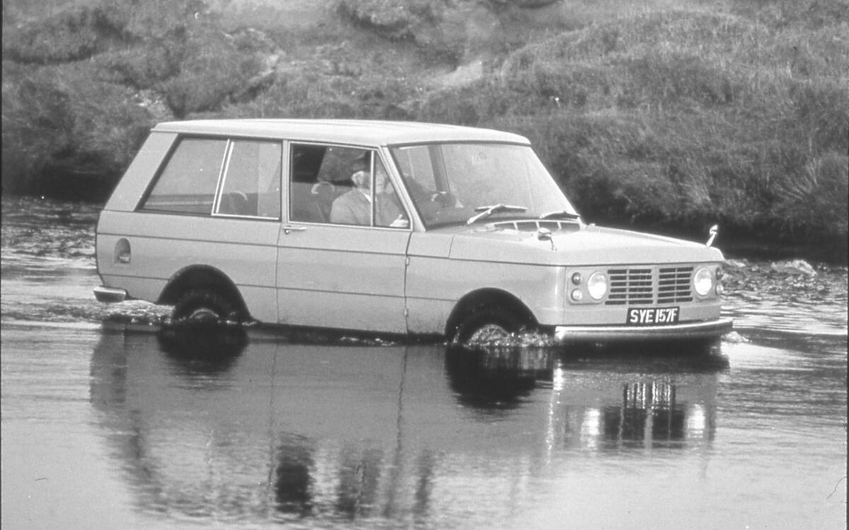 1967 - Concept becomes prototype 100-inch Station Wagon 1967 - static front