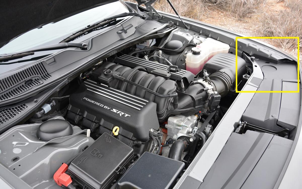 The Dodge Challenger’s hidden cupholders The Dodge Challenger’s hidden cupholders