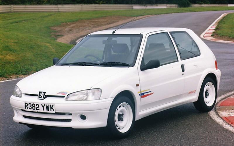 Peugeot 106 Rallye (from £5000)