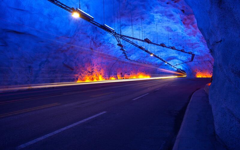 Lærdal Tunnel, Norway – 15.23 miles (24.51km)