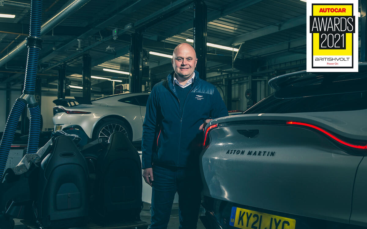 MUNDY AWARD FOR ENGINEERING: Matt Becker, Aston Martin MUNDY AWARD FOR ENGINEERING: Matt Becker, Aston Martin