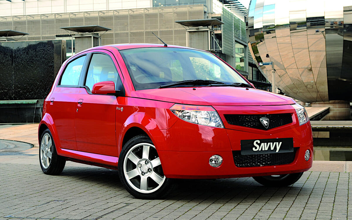 Proton Savvy: noisy reverse warning Proton Savvy: noisy reverse warning