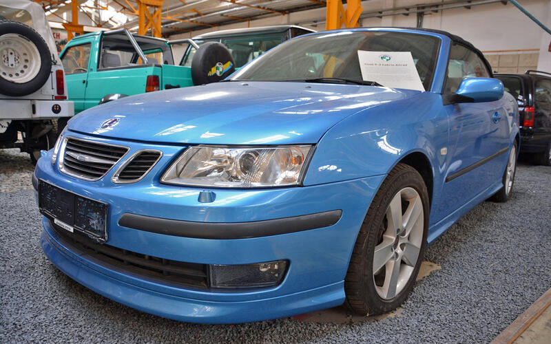 Saab 9-3 Convertible all-wheel drive prototype (2009)