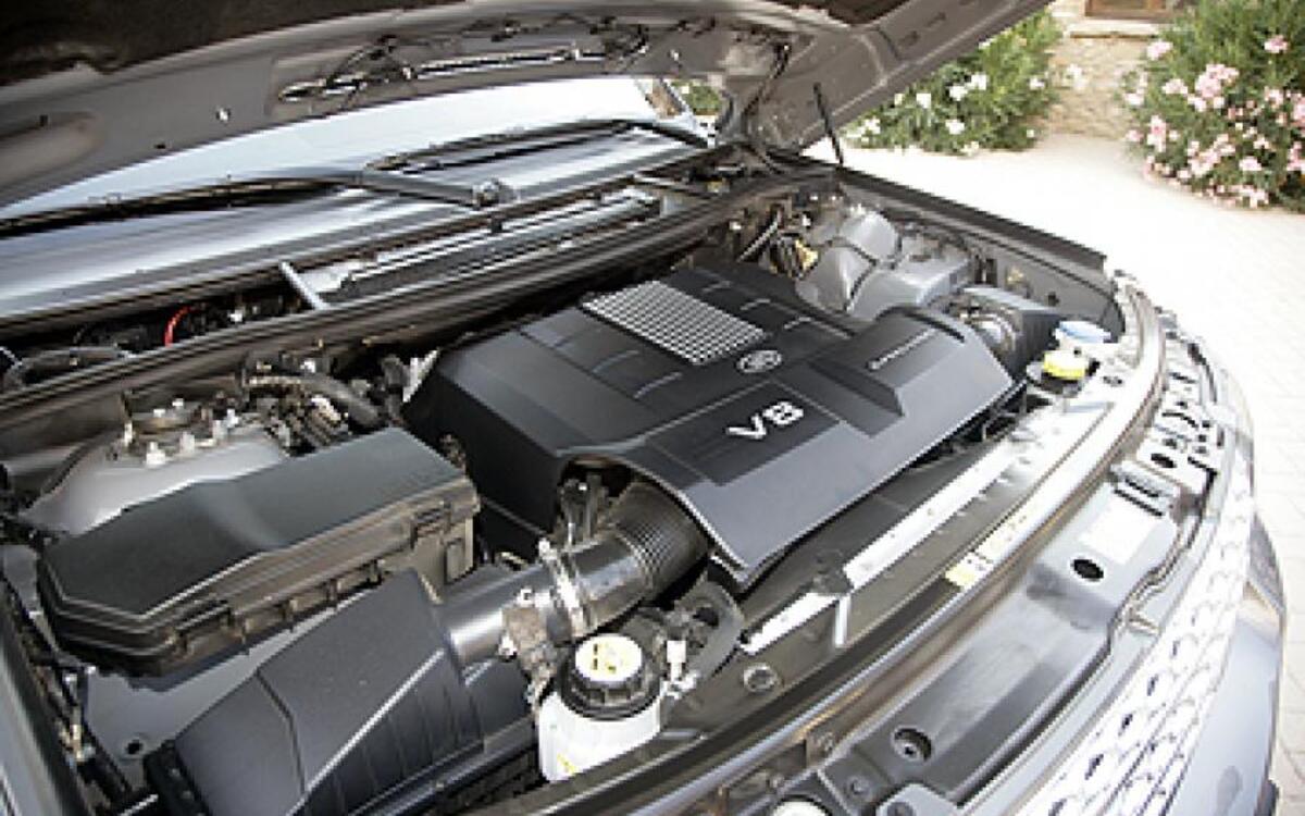 2009 - Range Rover gets its most powerful engine yet Range Rover 5.0-litre V8