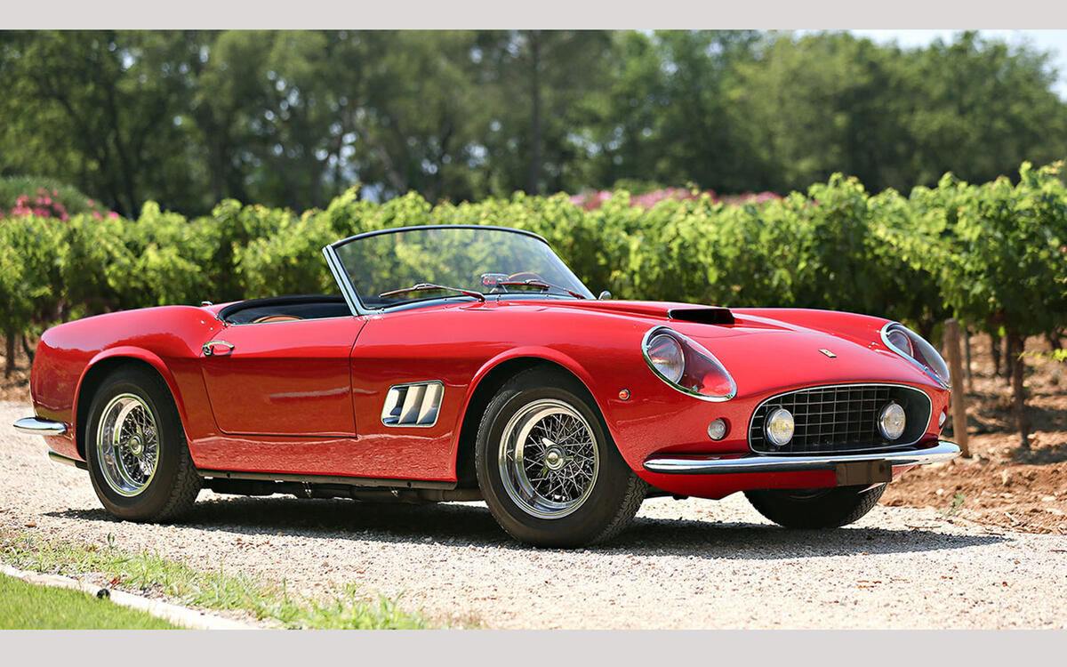1961 Ferrari 250 GT SWB California Spider 1961 Ferrari 250 GT SWB California Spider