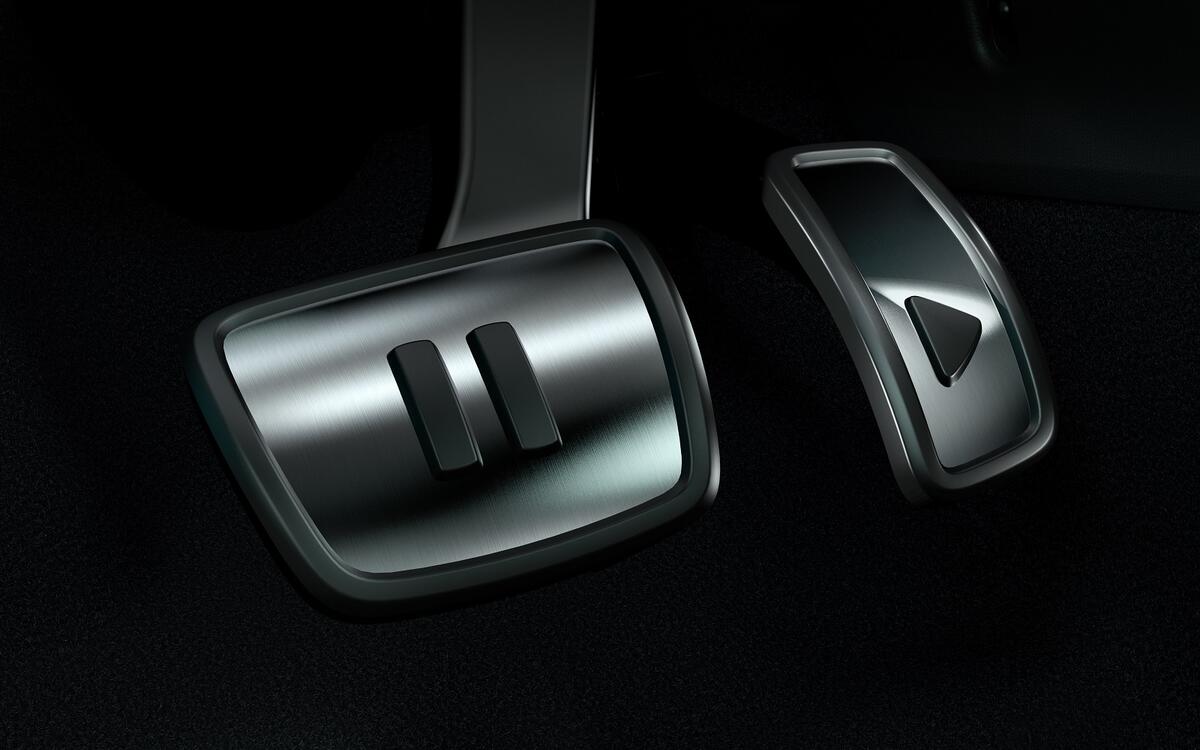 The Volkswagen’s ID.3 pedals The Volkswagen’s ID.3 pedals