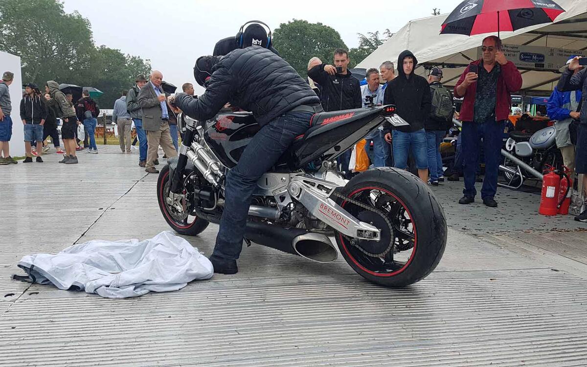 Mad Max Jet bike brings turbine thrust to the paddock Mad Max Jet bike brings turbine thrust to the paddock