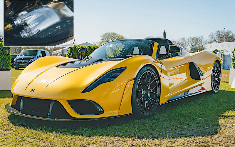 Hennessey Fury: 1817 horsepower