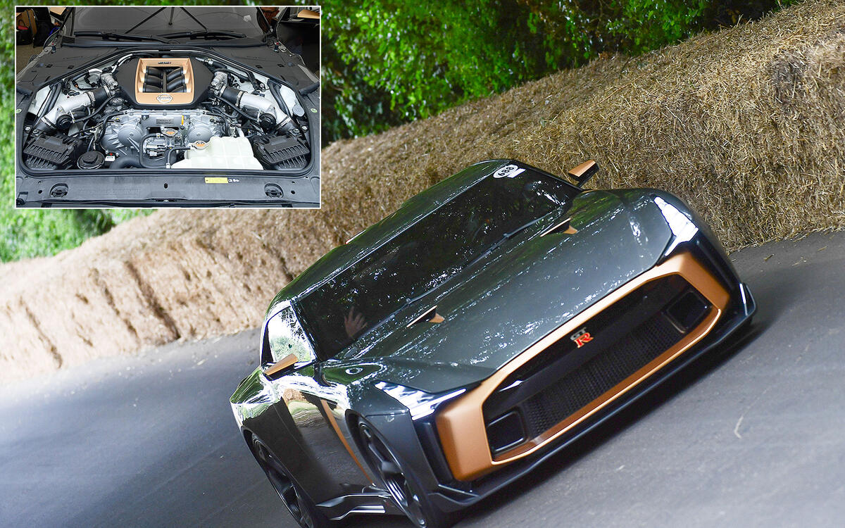 Nissan GT-R50: 186.9bhp/litre Nissan GT-R50: 186.9bhp/litre