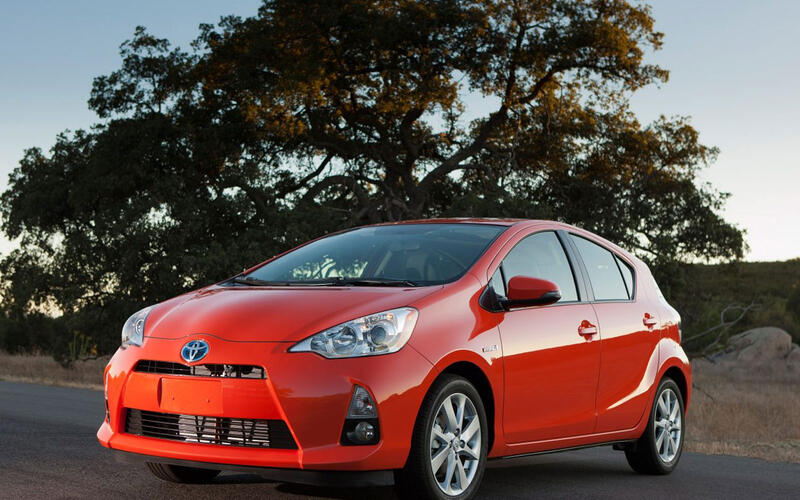 Production car: Toyota Prius c (2012)