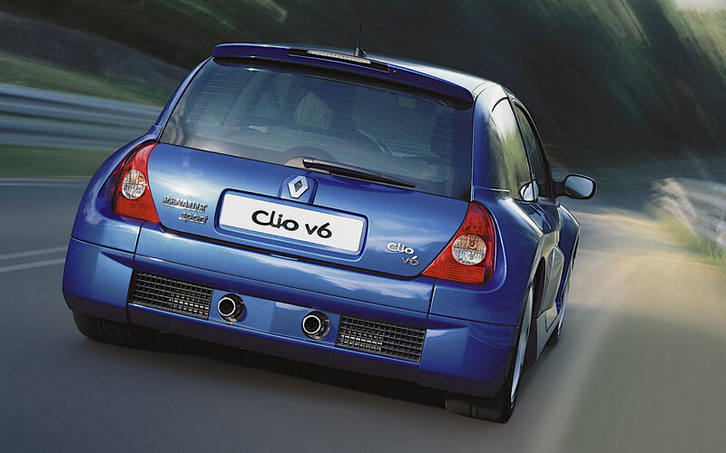 Renault Clio V6: weight distribution