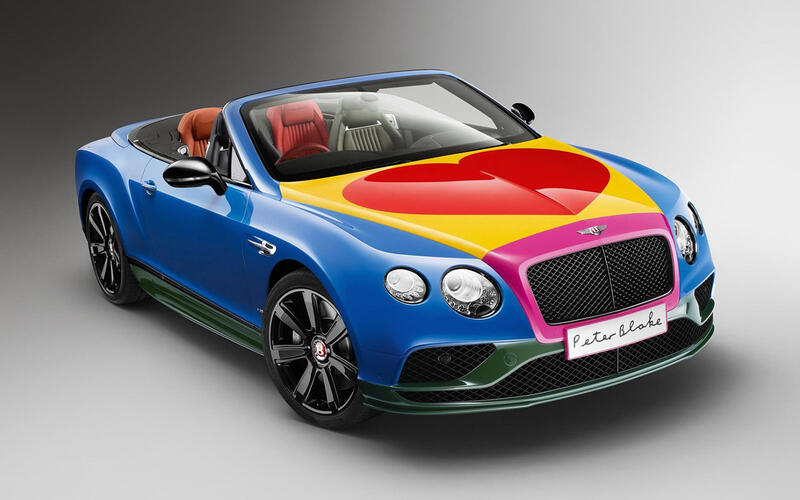 Bentley Continental GTC by Sir Peter Blake (2016) Bentley Continental GTC by Sir Peter Blake (2016)
