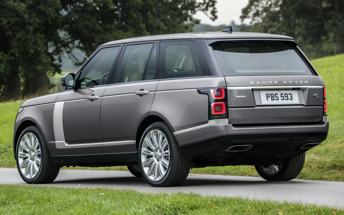 Larger wheels Range Rover