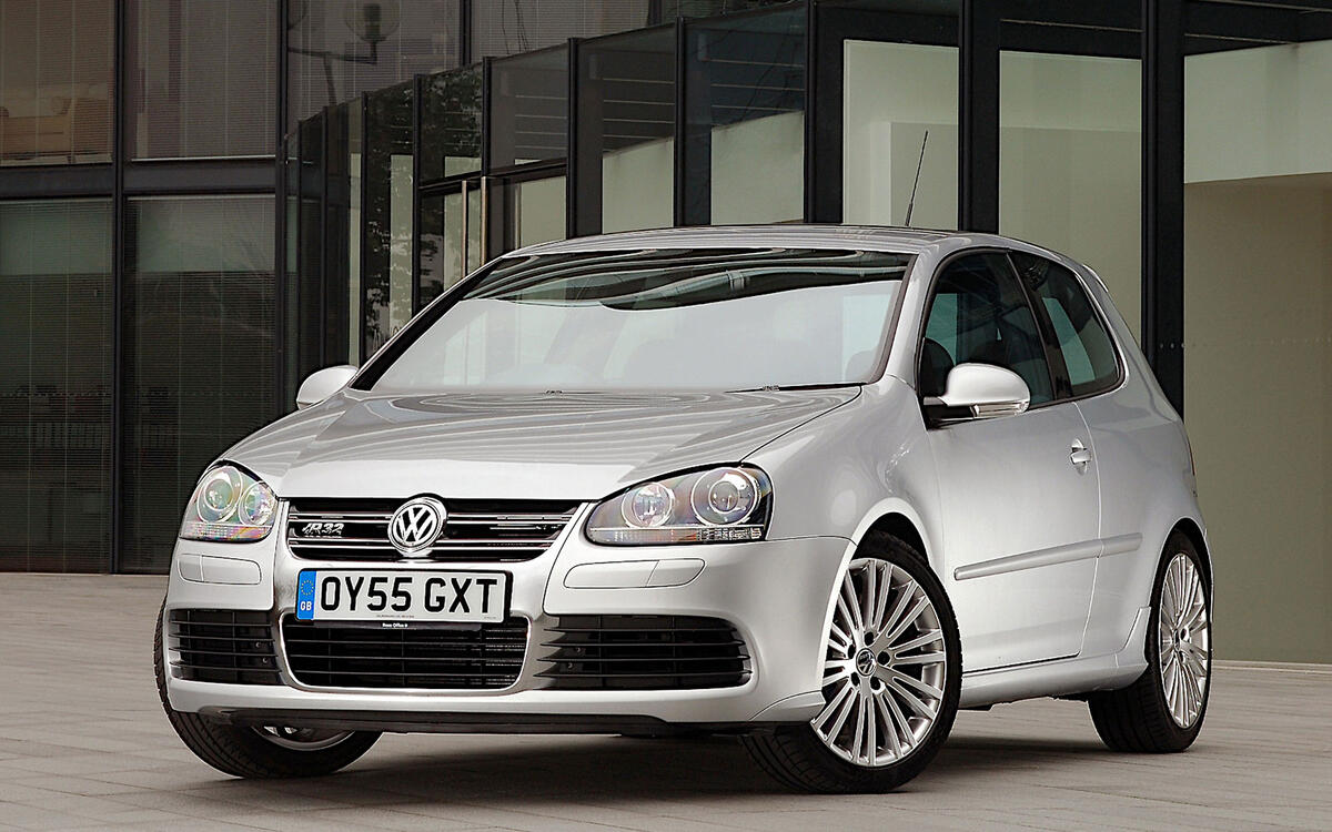 Volkswagen Golf R32: weight distribution