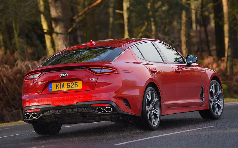Kia Stinger (£17,000-£46,000) Kia Stinger (£17,000-£46,000)