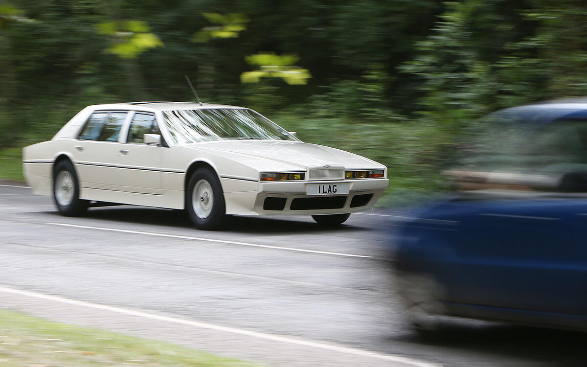 This Tickford Special, one of only four ever made, certainly stands out among other traffic This Tickford Special, one of only four ever made, certainly stands out among other traffic