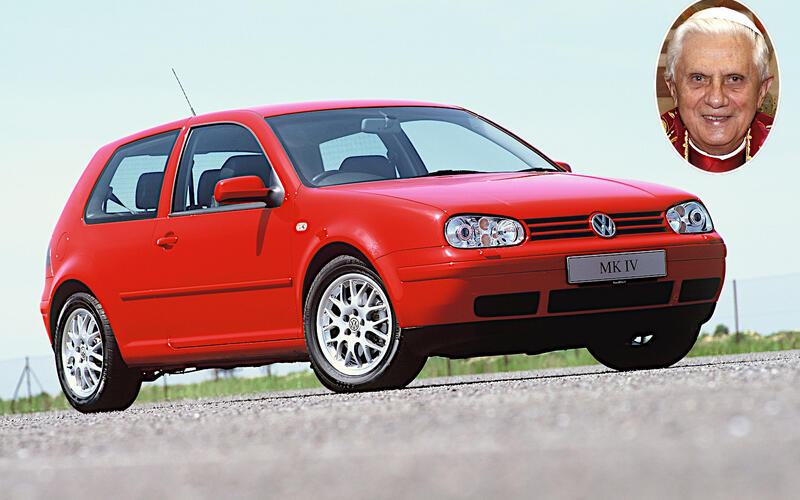 Pope Benedict XVI: Volkswagen Golf