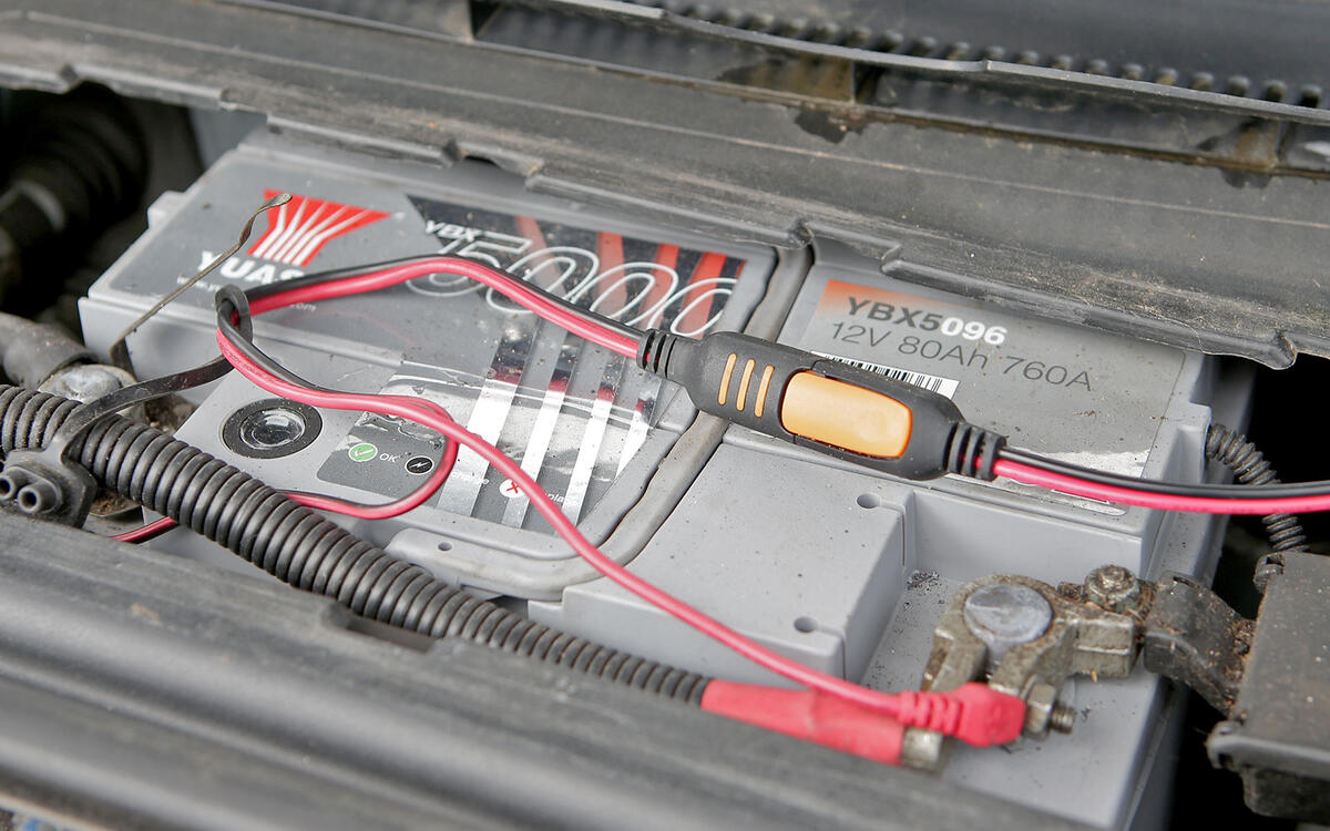 Maintain the battery Maintain the battery