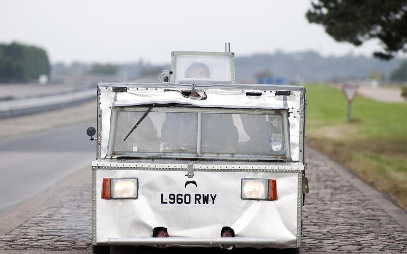 Autocar road tests the Top Gear electric car