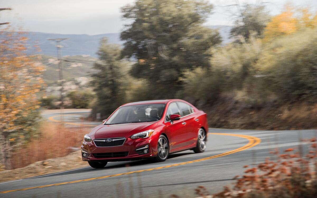 Production car: Subaru Impreza (fifth generation, 2016)