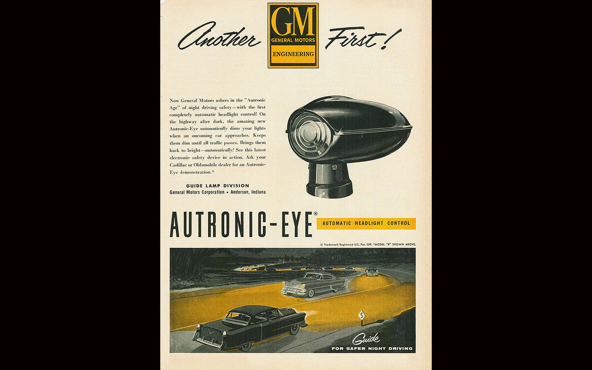 AUTOMATIC HIGH BEAM: Oldsmobile (1952) AUTOMATIC HIGH BEAM: Oldsmobile (1952)