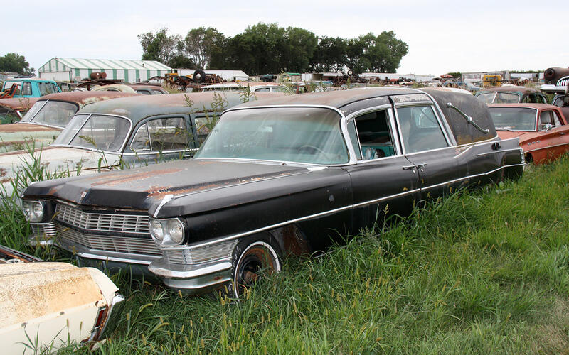 1963 Cadillac hearse